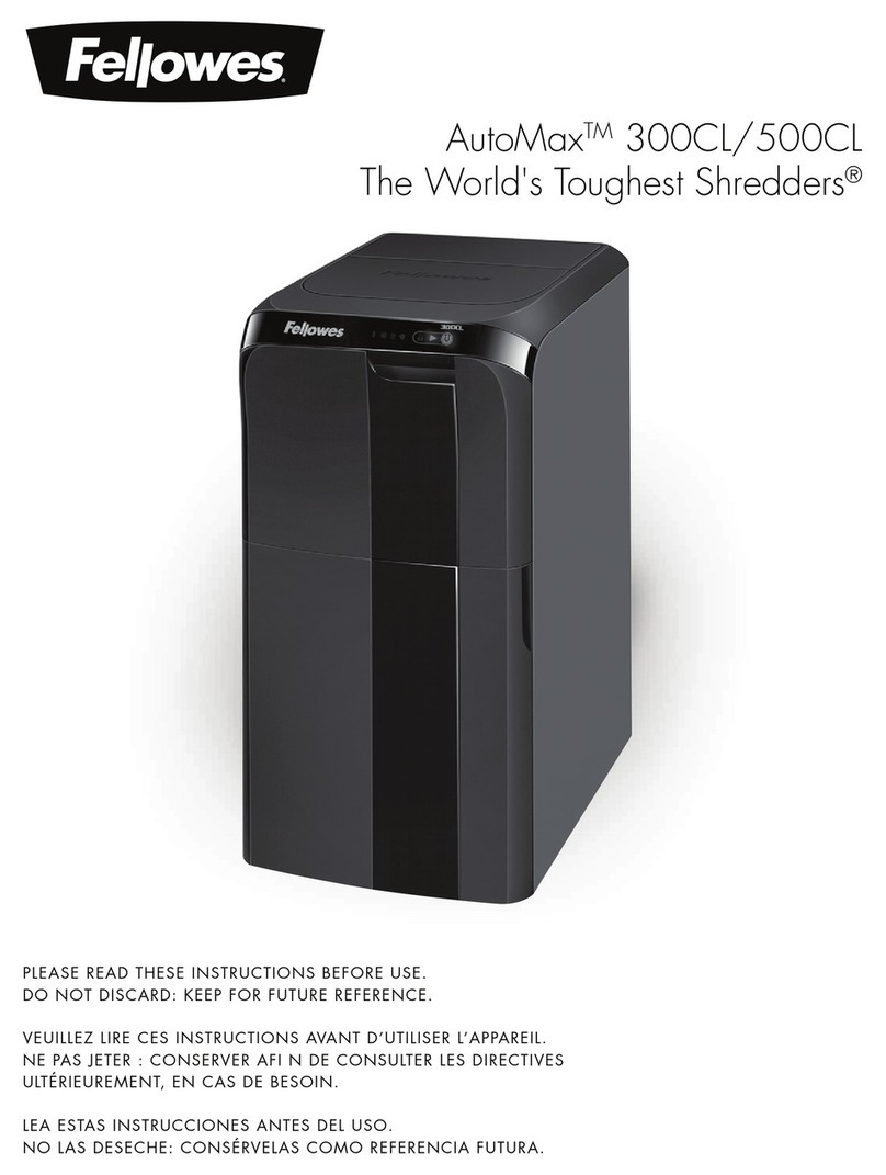 Fellowes AutoMax 300CL User manual