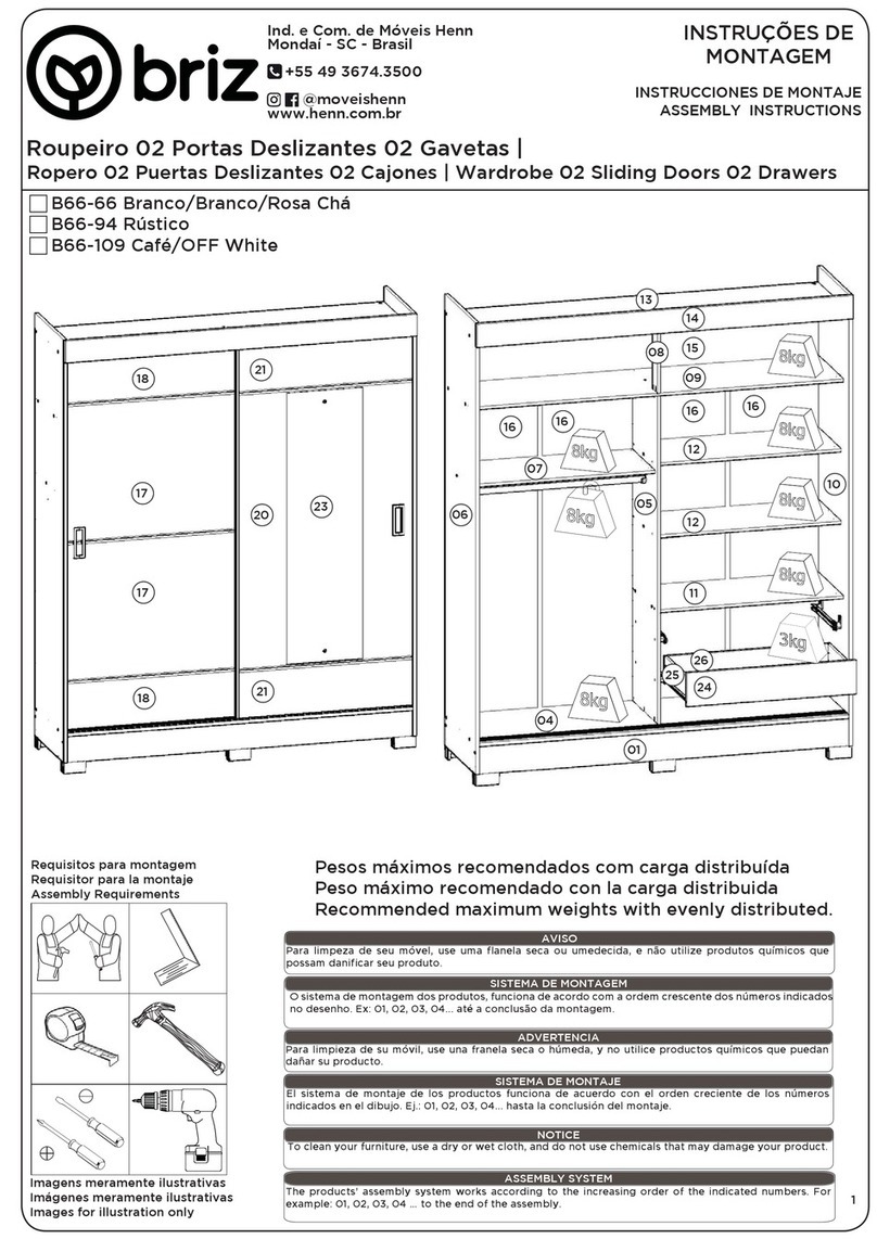 Briz B66-66 Assembly instructions