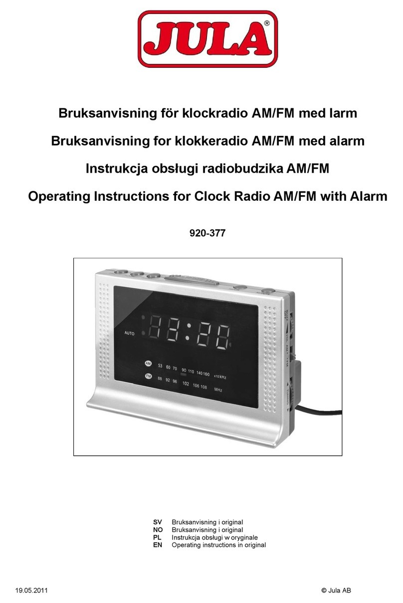 Jula 920-377 operating instructions