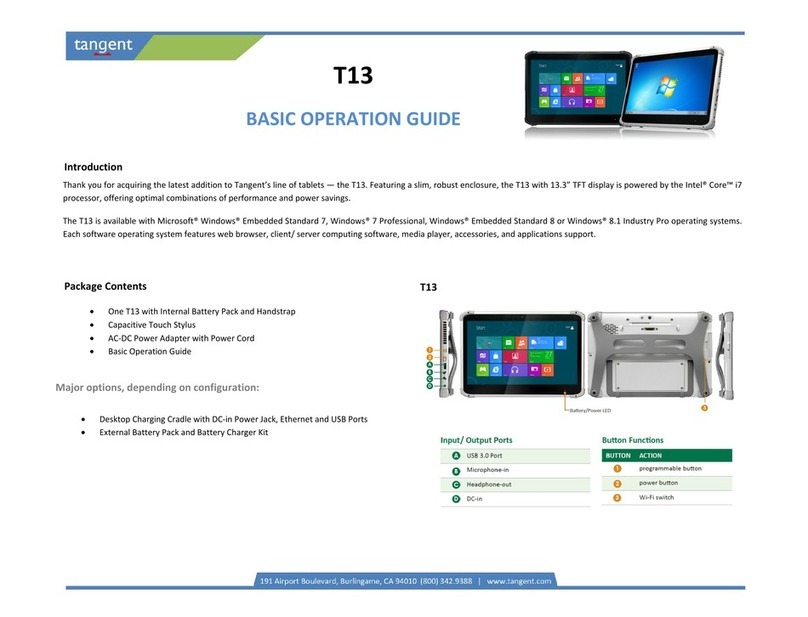 Tangent T13 Assembly instructions