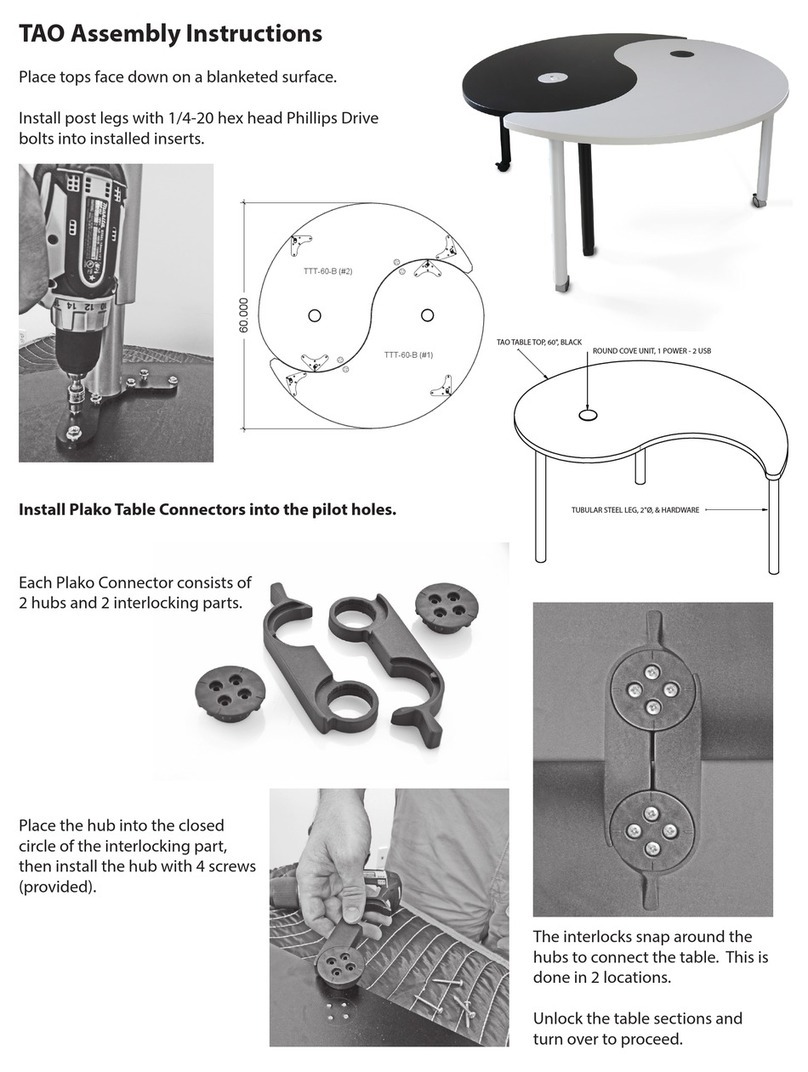 SMARTdesks TAO User manual