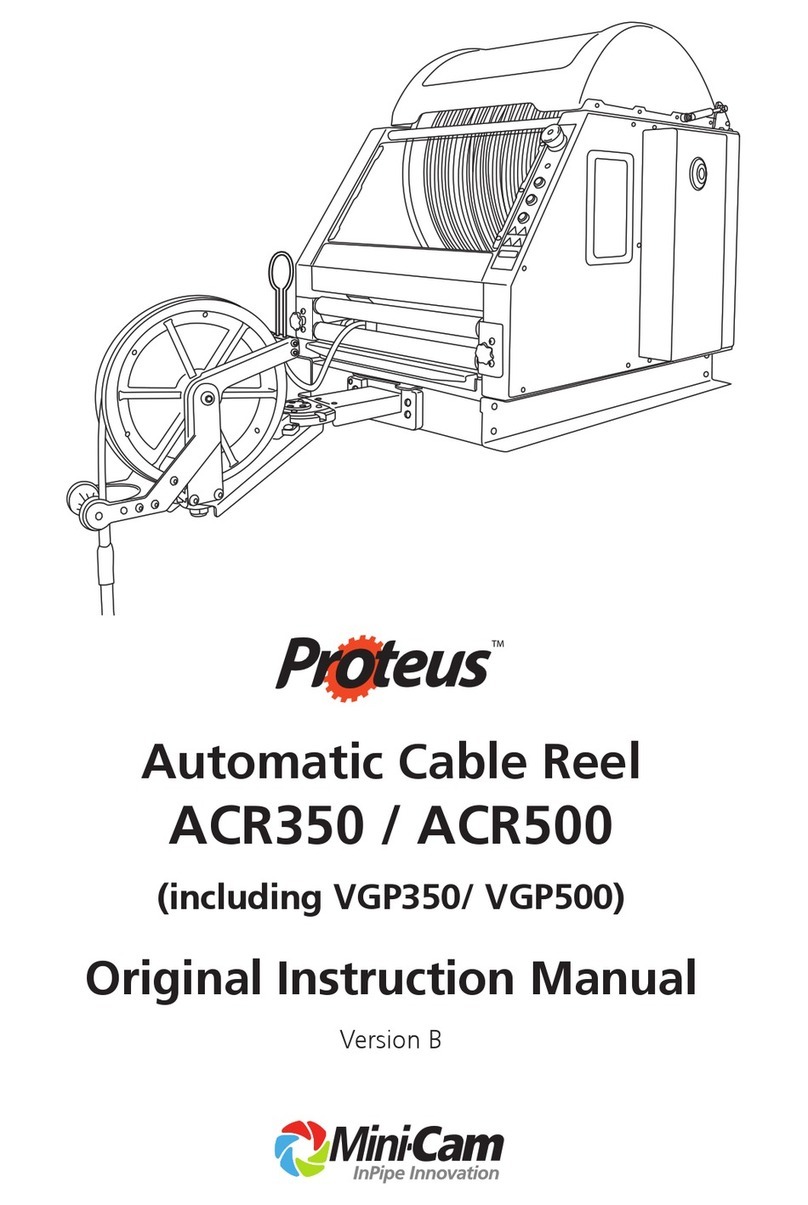 Mini?Cam Proteus ACR350 Original instruction manual Mini?Cam Proteus ACR350 Original instruction manual