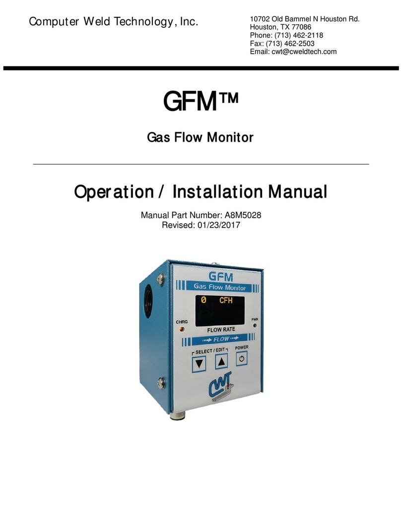 CWT GFM A0A0161 Operation & installation manual