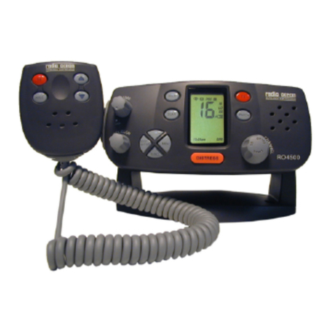 Radio Ocean 4500 User manual