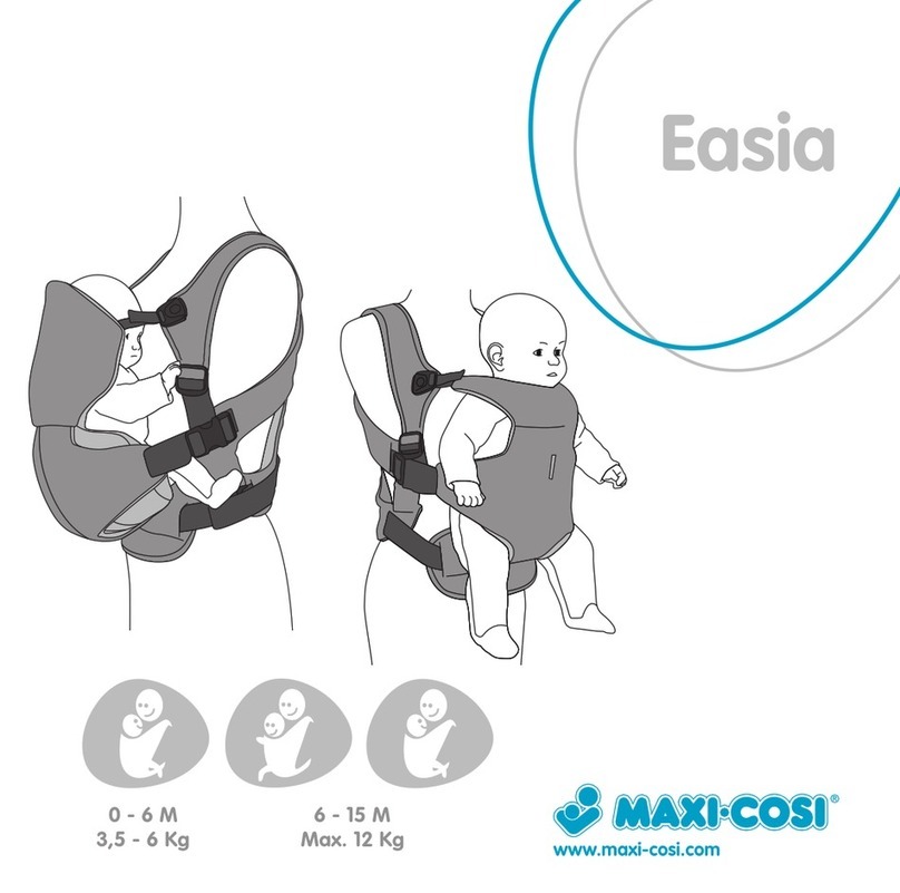 MaxiCosi Easia Instructions for use & warranty