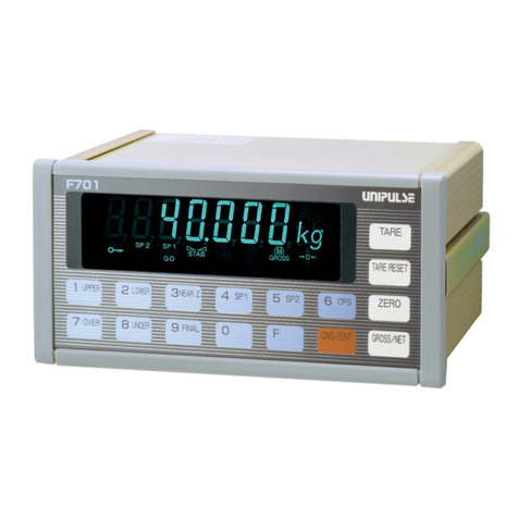 Unipulse F701 Operation manual