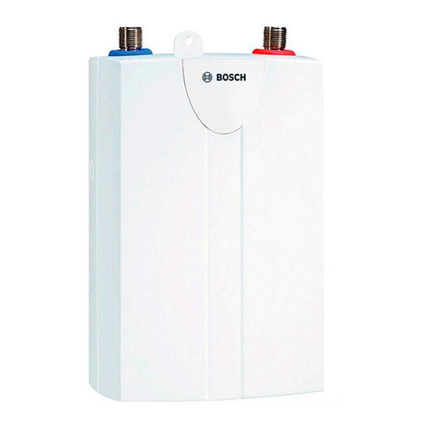 Bosch TR1000 4 T Installation and operating instructions Bosch TR1000 4 T Installation and operating instructions