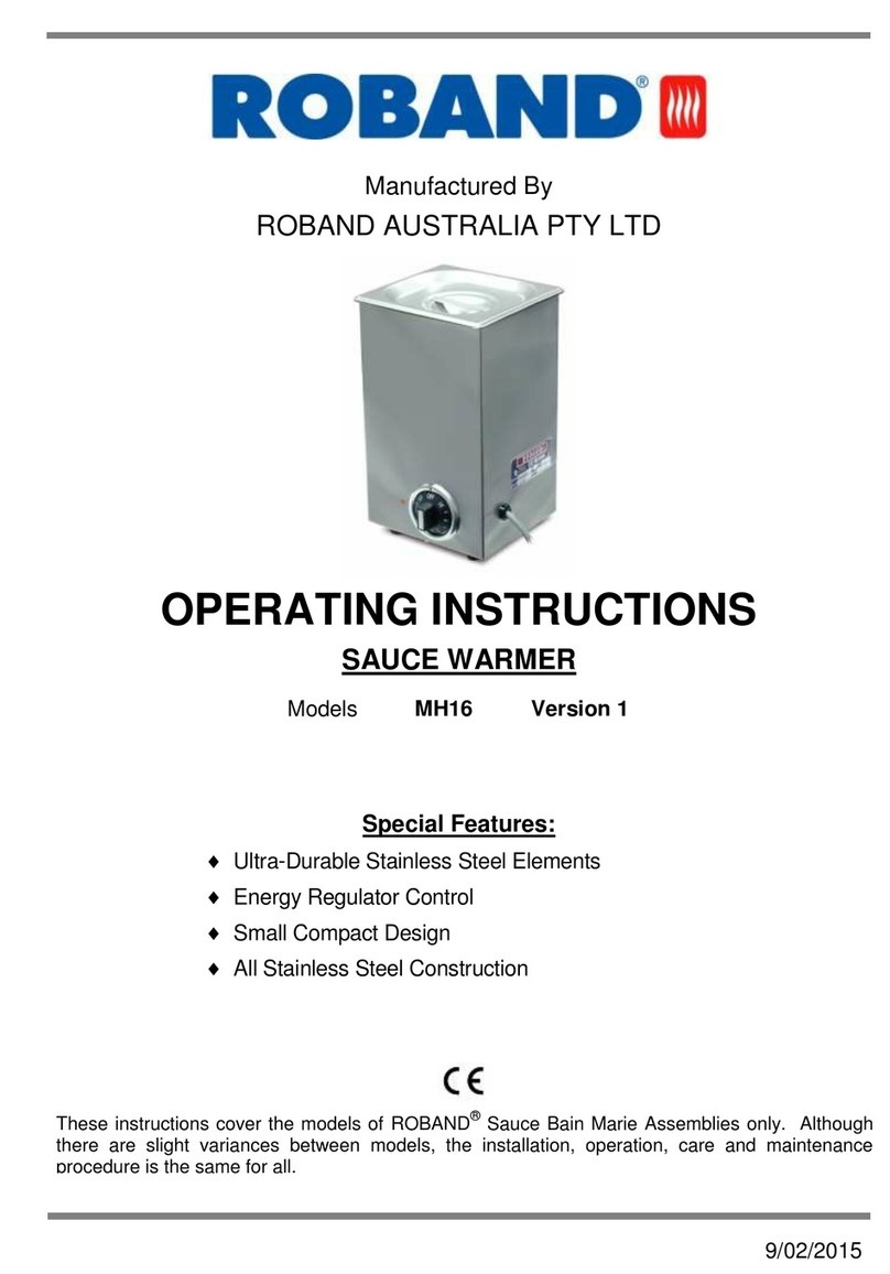 ROBAND MH16 operating instructions