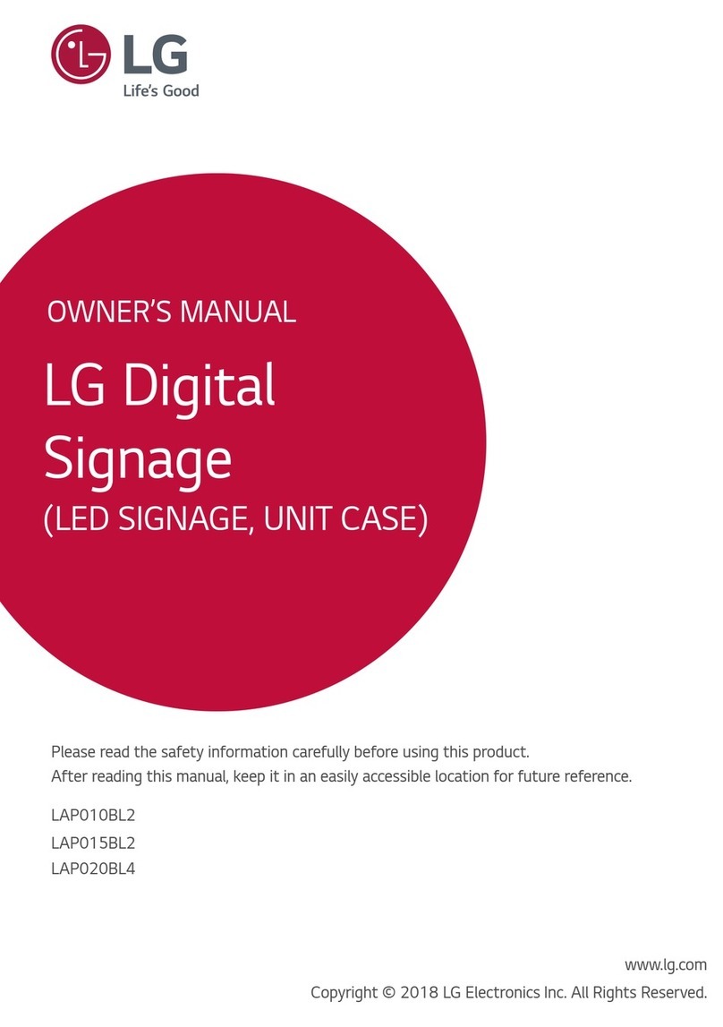 LG LAP010BL2 User manual