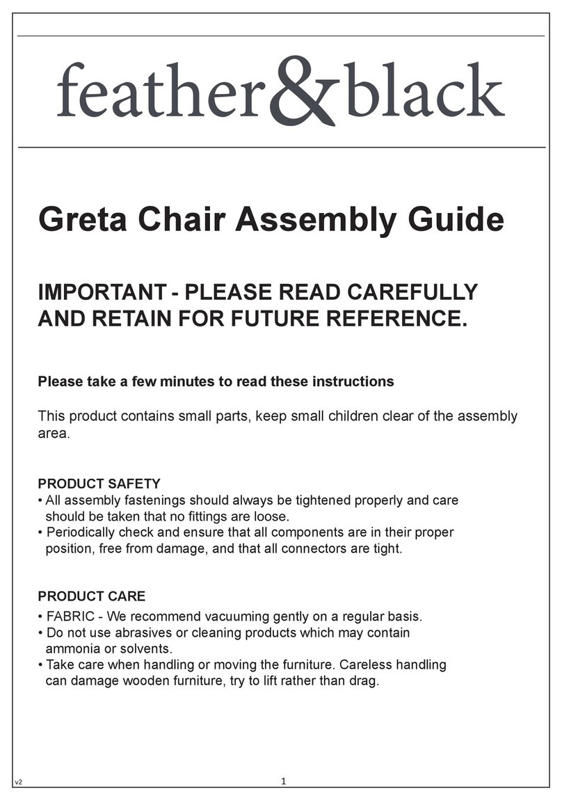 feather&black Greta User manual feather&black Greta User manual