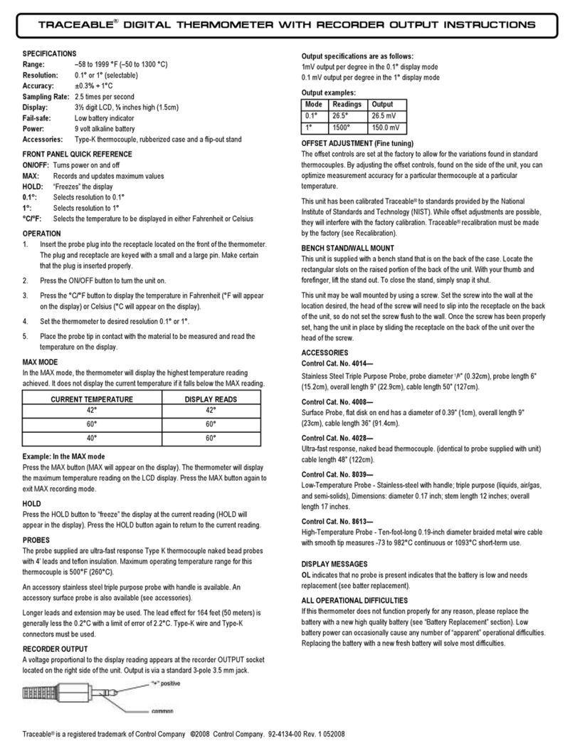 Traceable 4134 instructions