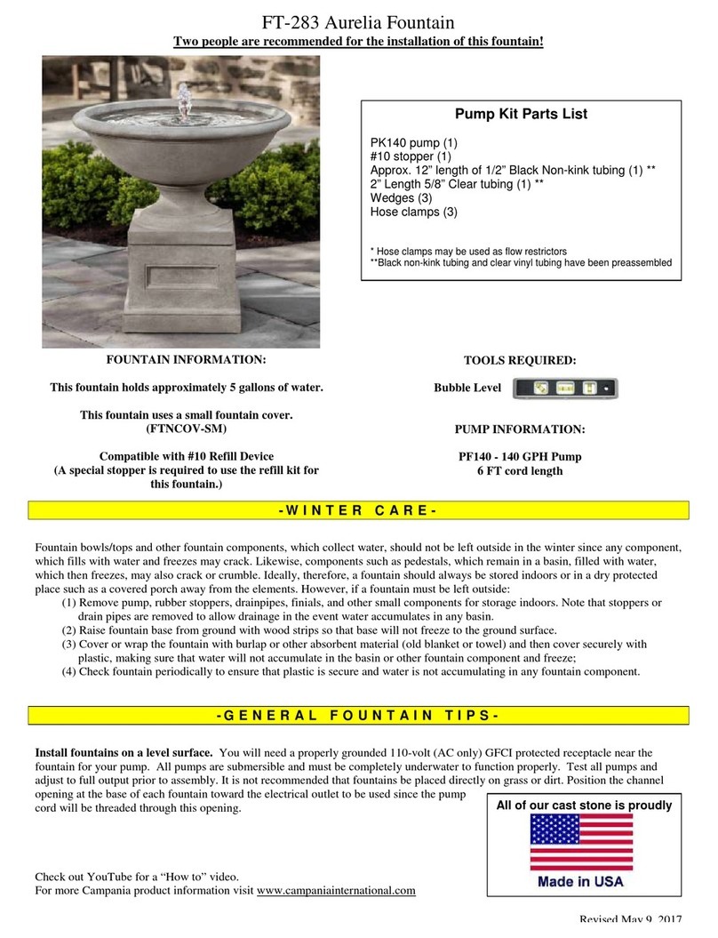 Campania International Aurelia FT-283 quick start guide