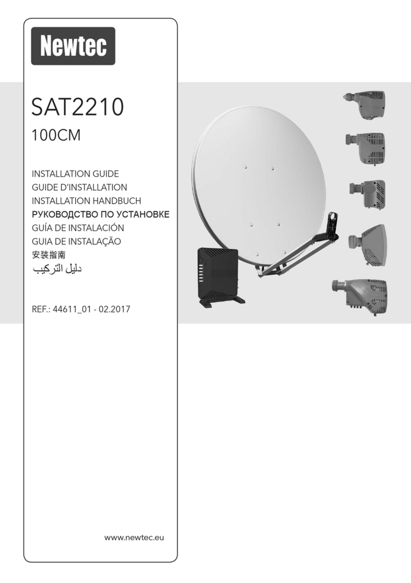 Newtec SAT2210 installation guide