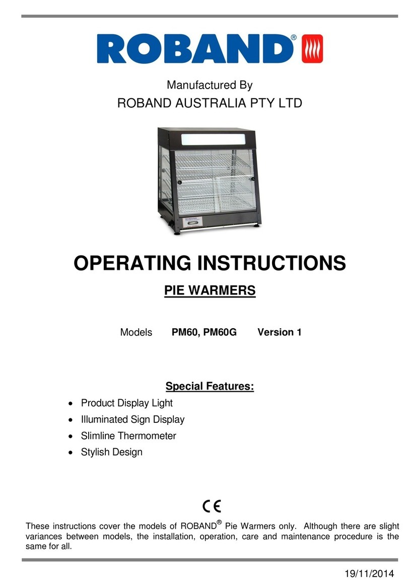 ROBAND PM60 operating instructions