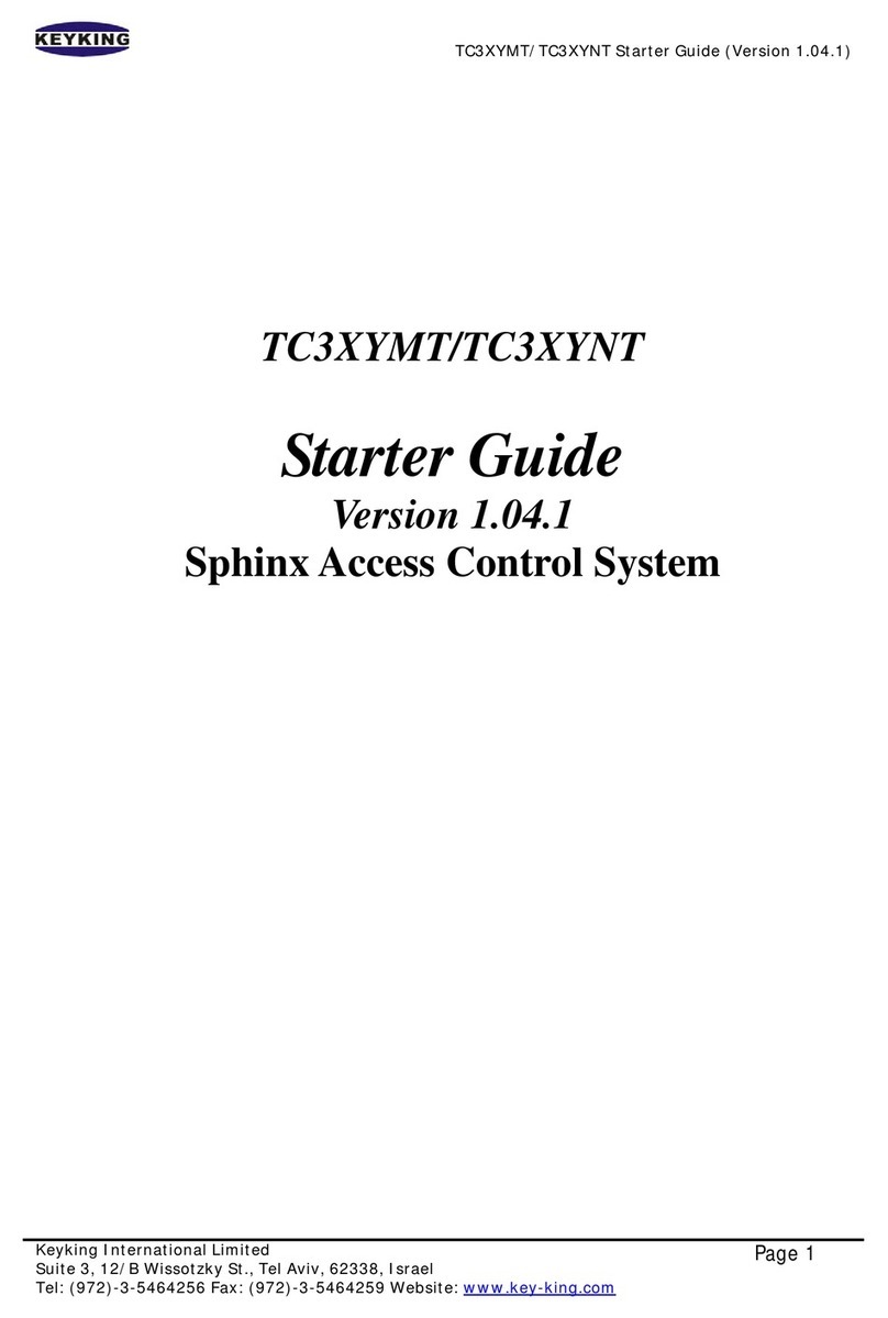 KEYKING TC3XYMT Safety guide