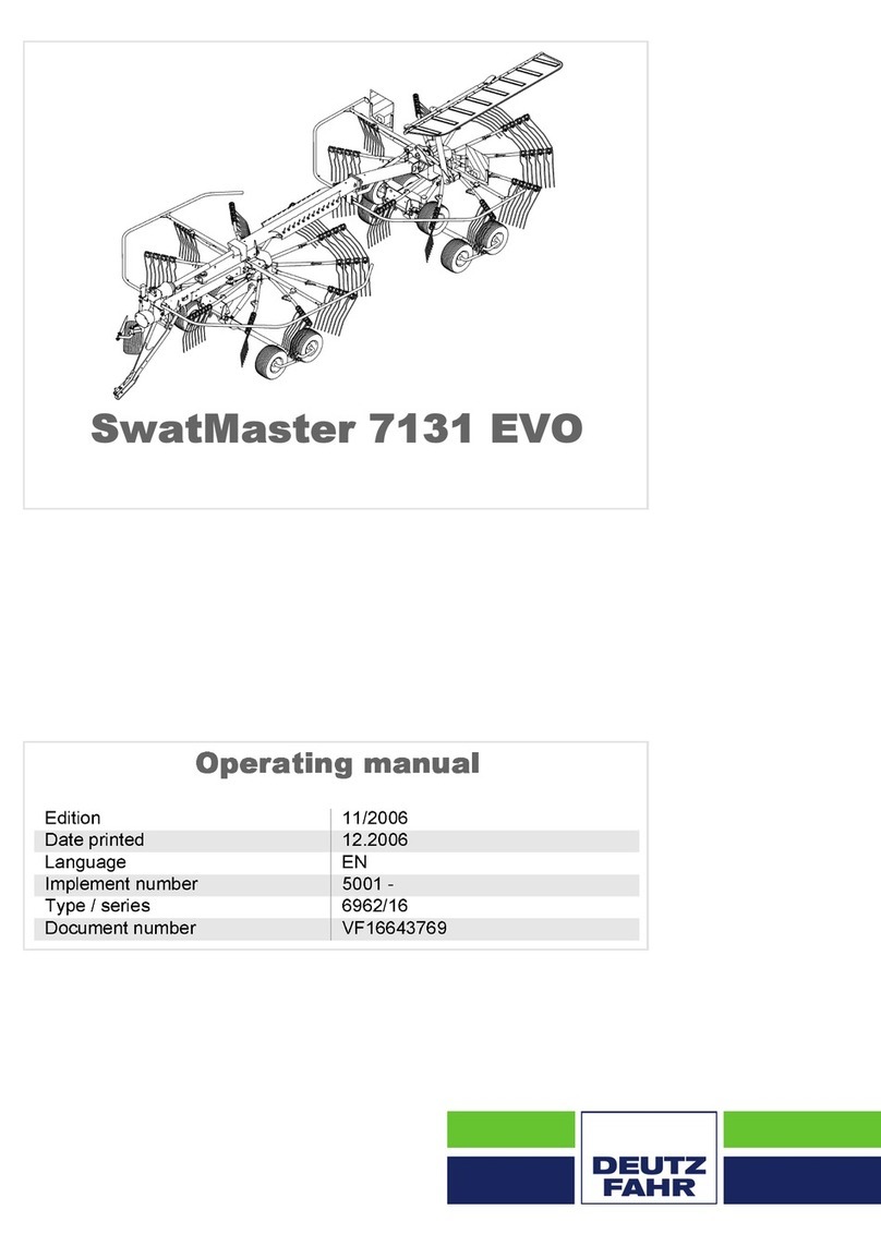 DEUTZ-FAHR SwatMaster 7131 EVO operating manual DEUTZ-FAHR SwatMaster 7131 EVO operating manual