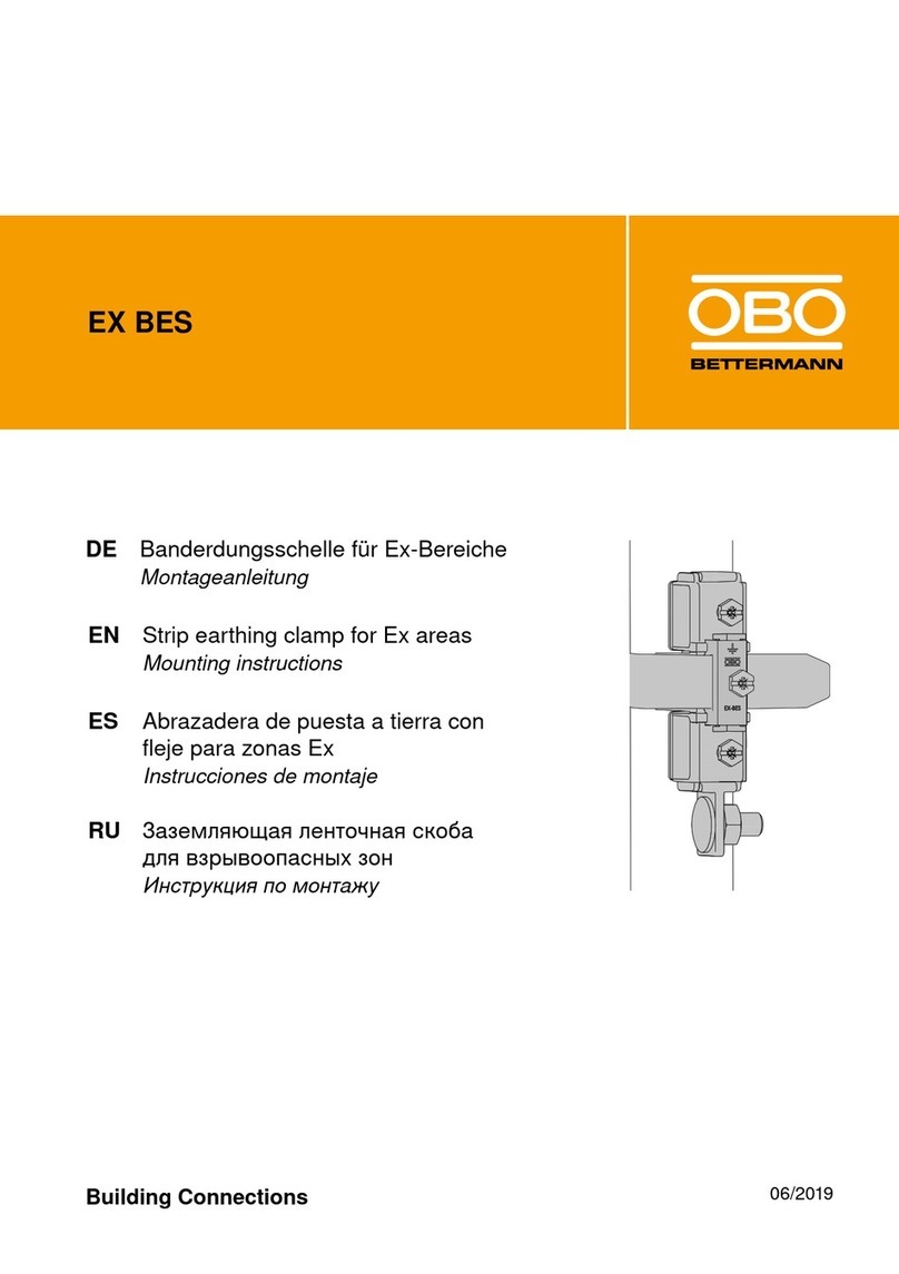 OBO Bettermann EX BES Series Mounting instructions