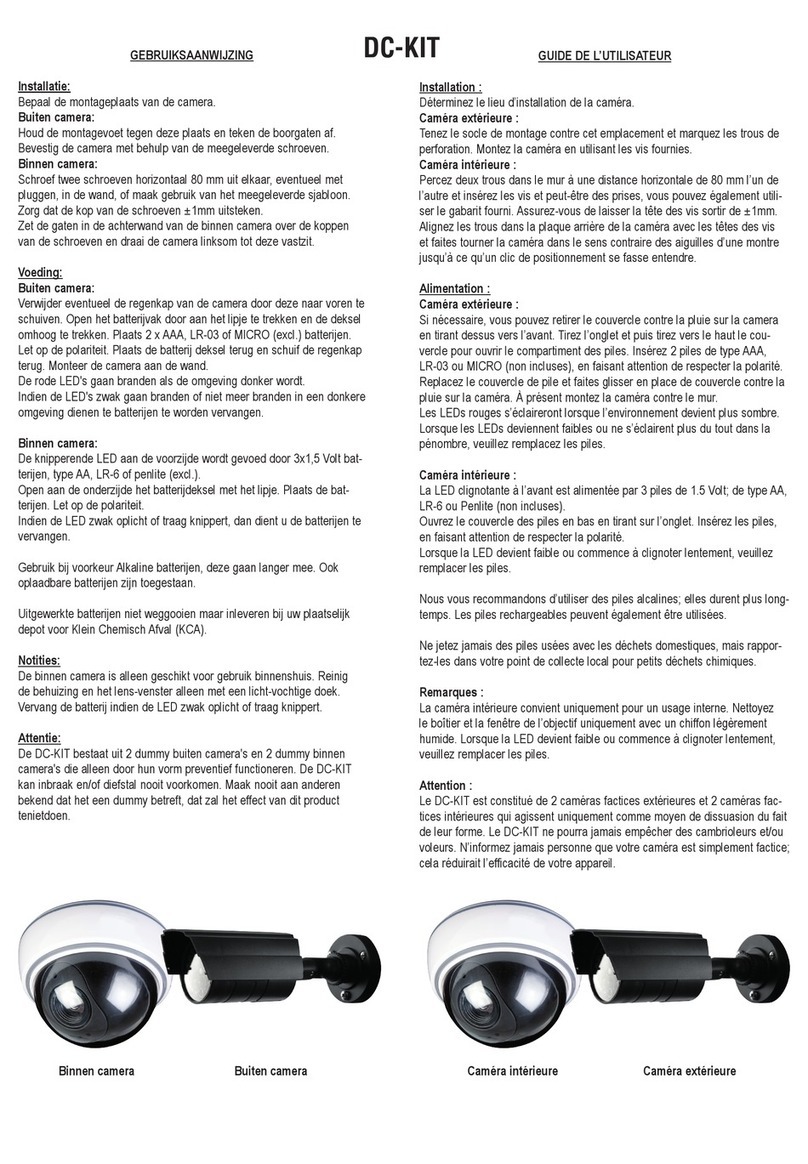 Alecto DC-KIT user manual