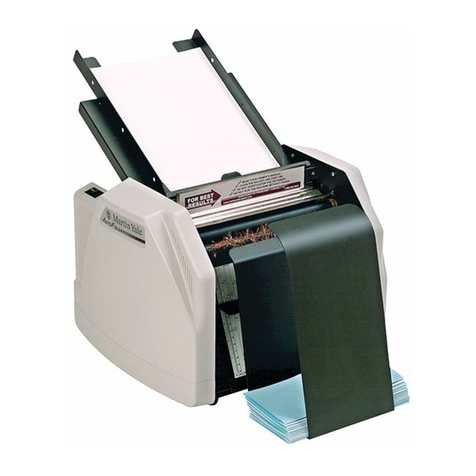 Martin Yale 1217a User manual Martin Yale 1217a User manual