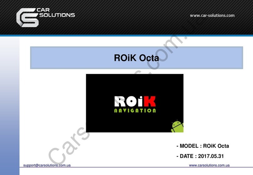 Car Solutions ROiK Octa manual