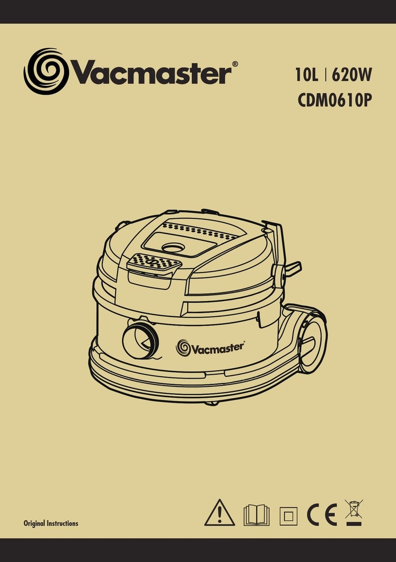 Vacmaster CDM0610P User manual