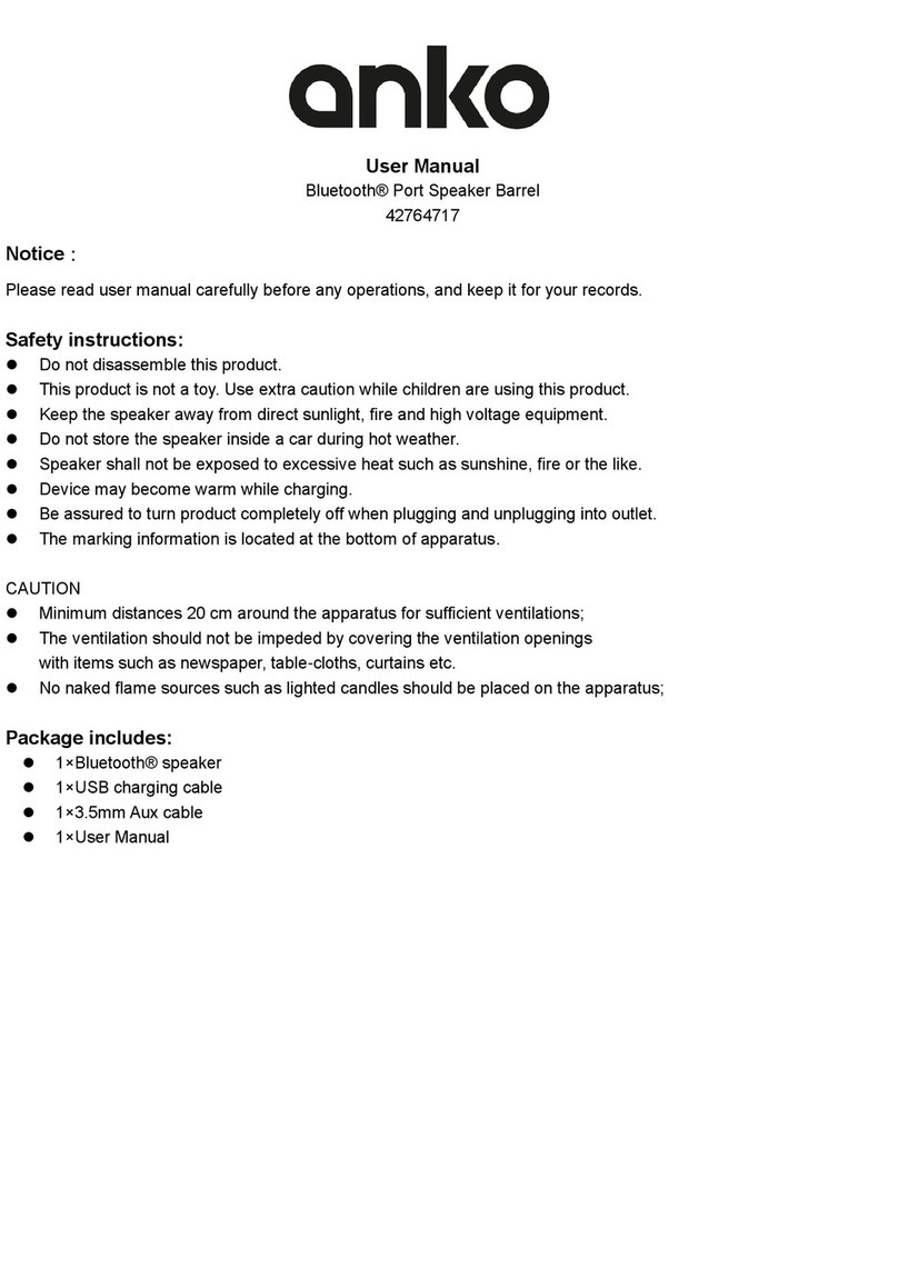 anko 42764717 user manual