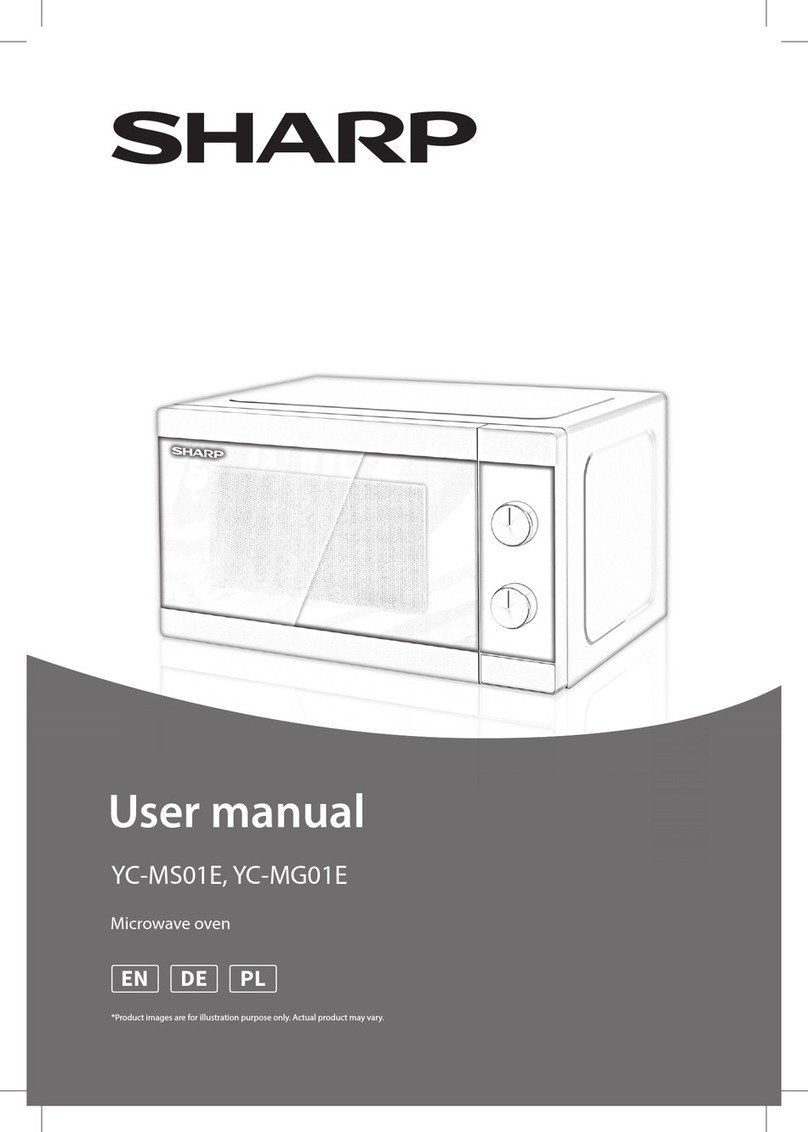 Sharp YC-MS01E User manual