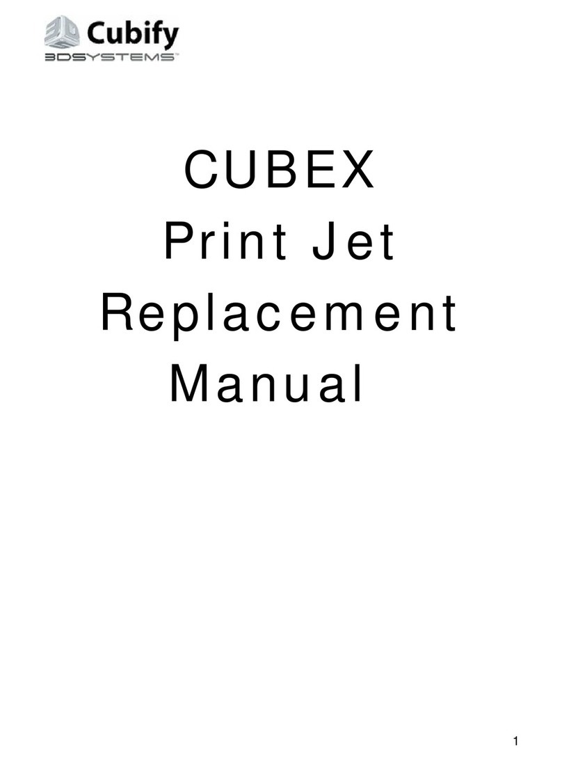 3D Systems Cubify CUBEX Duo Operating and safety instructions