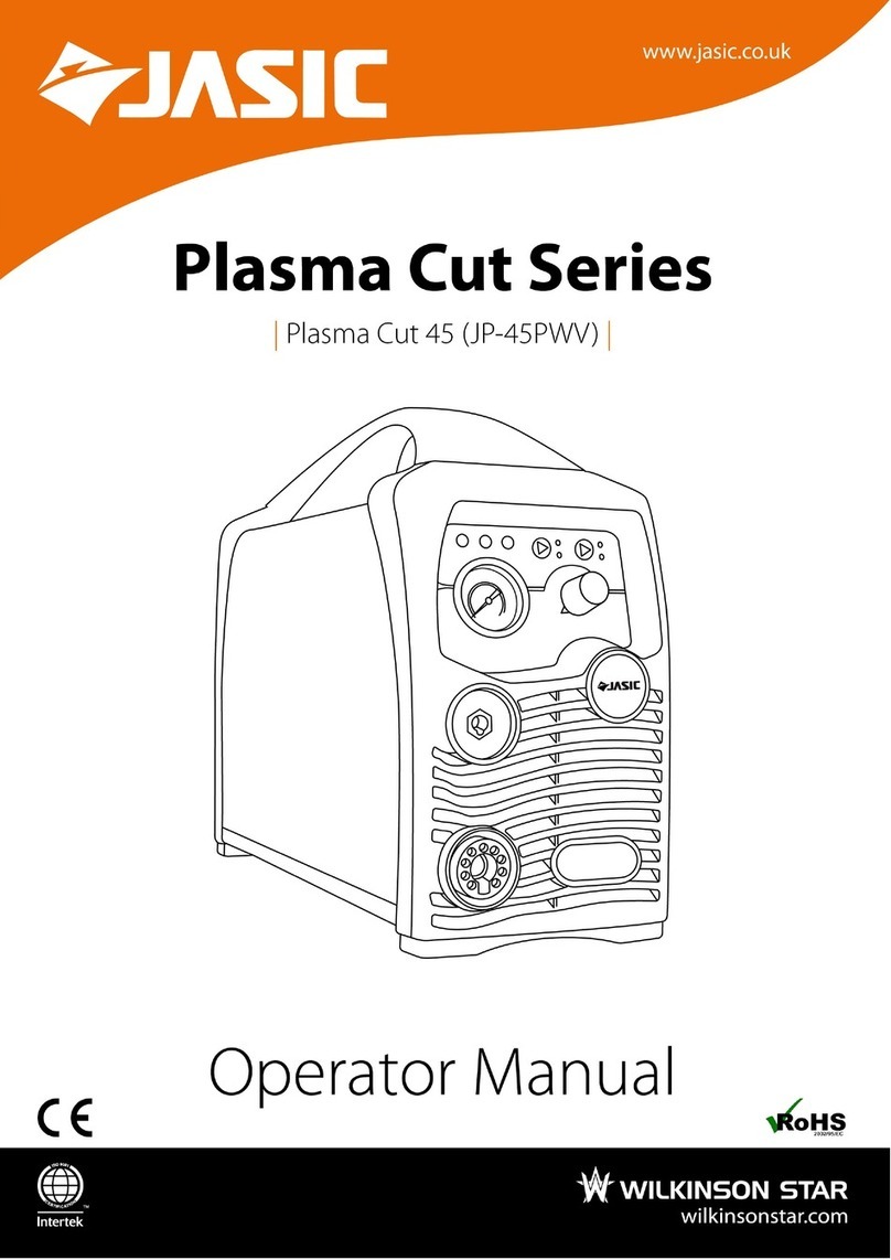 Jasic Plasma Cut Series Operator's manual