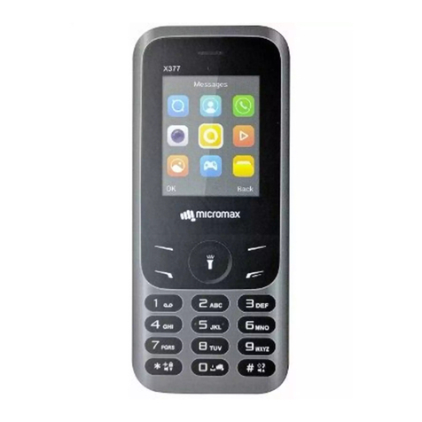 Micromax X377 User manual
