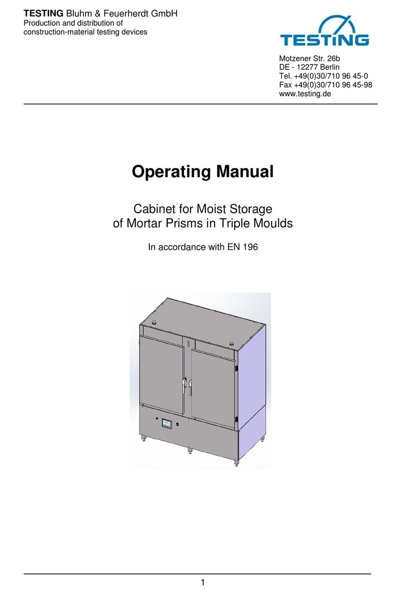 TESTING 1.0321 operating manual