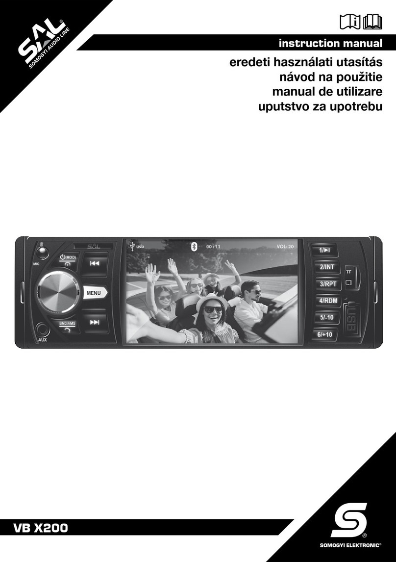 SAL VB X200 instruction manual