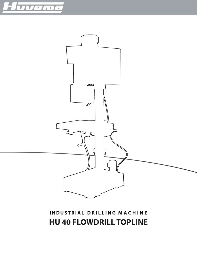 Huvema HU 40 FLOWDRILL TOPLINE manual