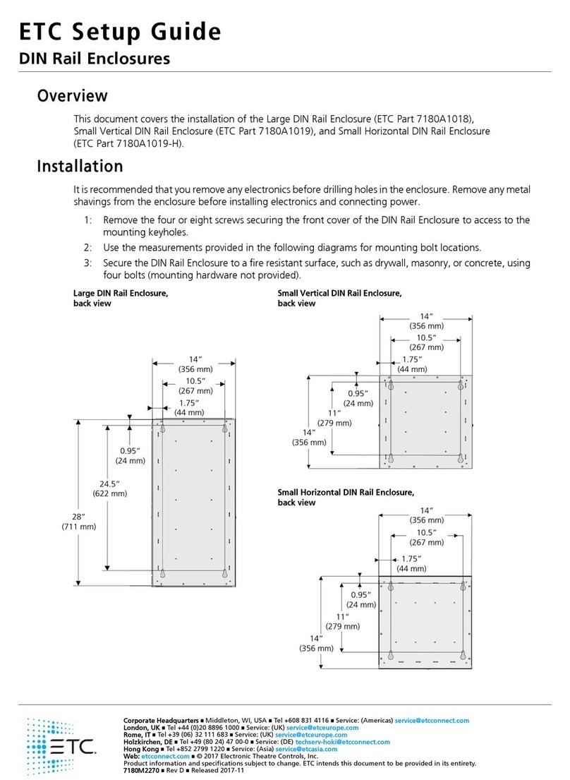 ETC 7180A1018 Setup guide