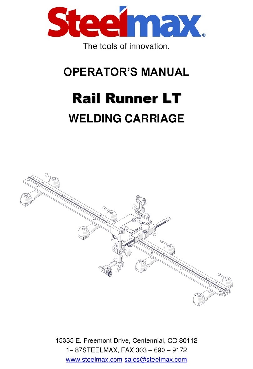 SteelMax Rail Runner LT Operator's manual