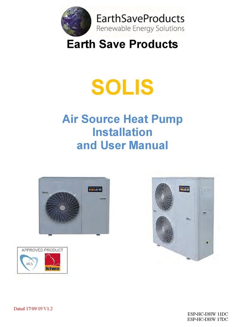 Earth Save Products SOLIS 11 Installation and user manual