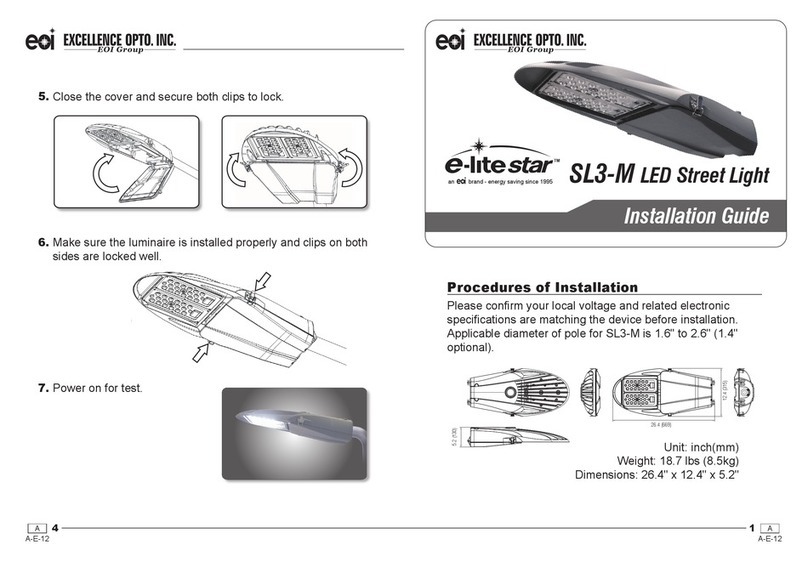 EOI E-lite Star SL3-M installation guide