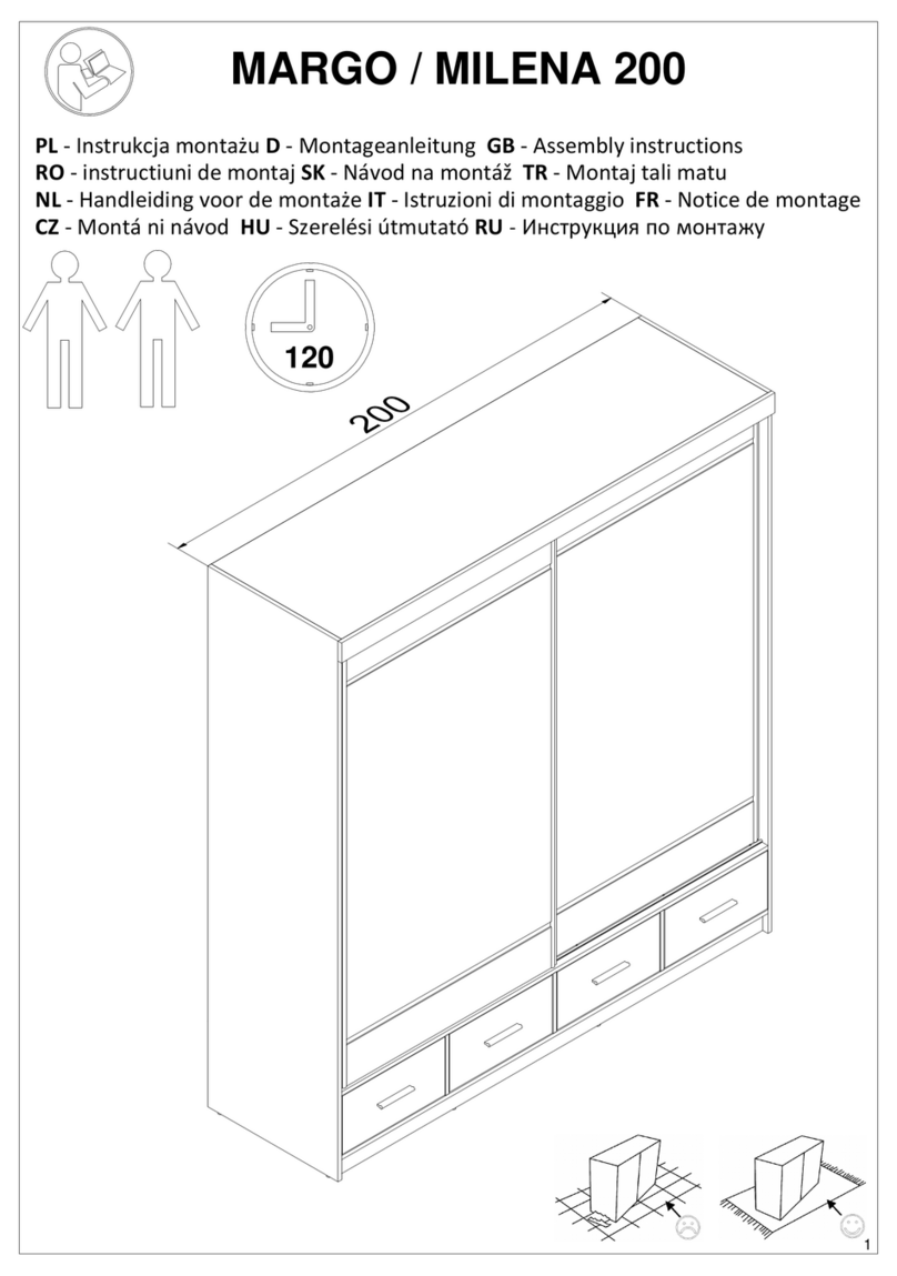 Arkos Margo 200 Assembly instructions