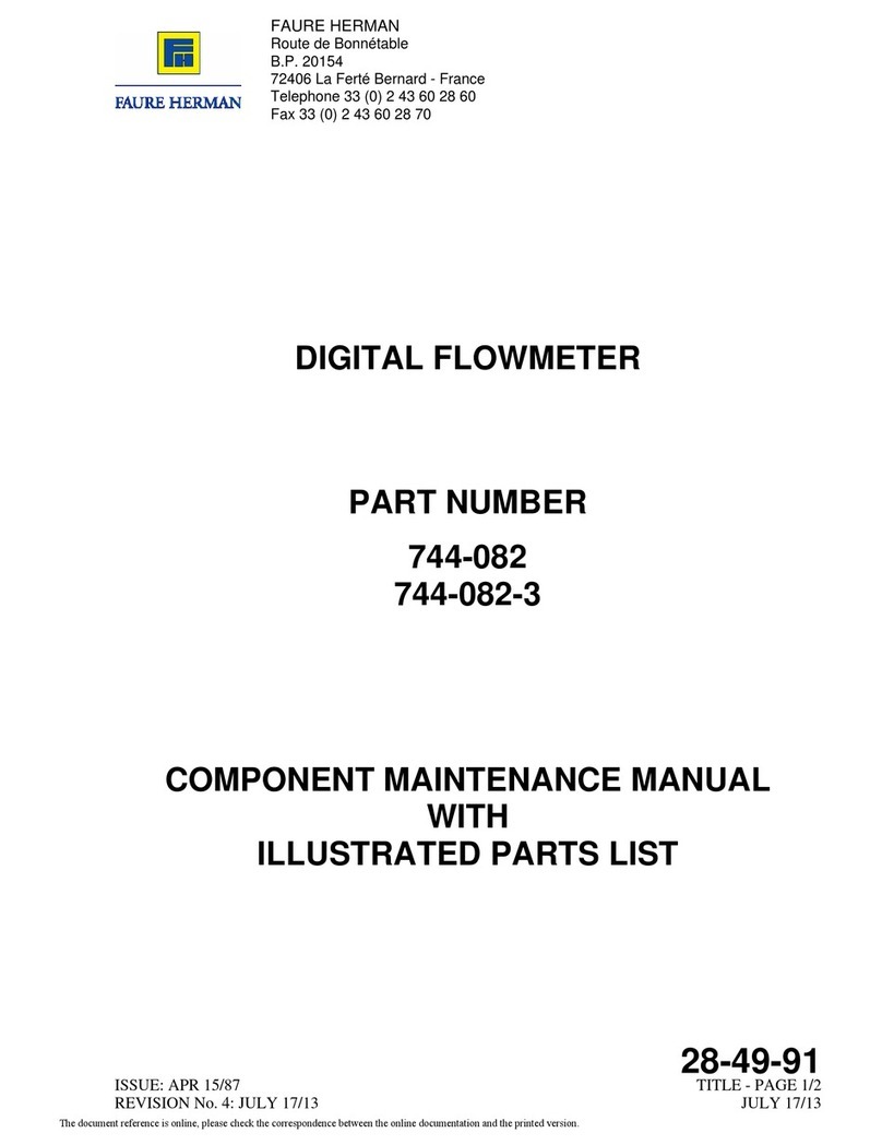 FAURE HERMAN 744-082 Maintenance manual FAURE HERMAN 744-082 Maintenance manual