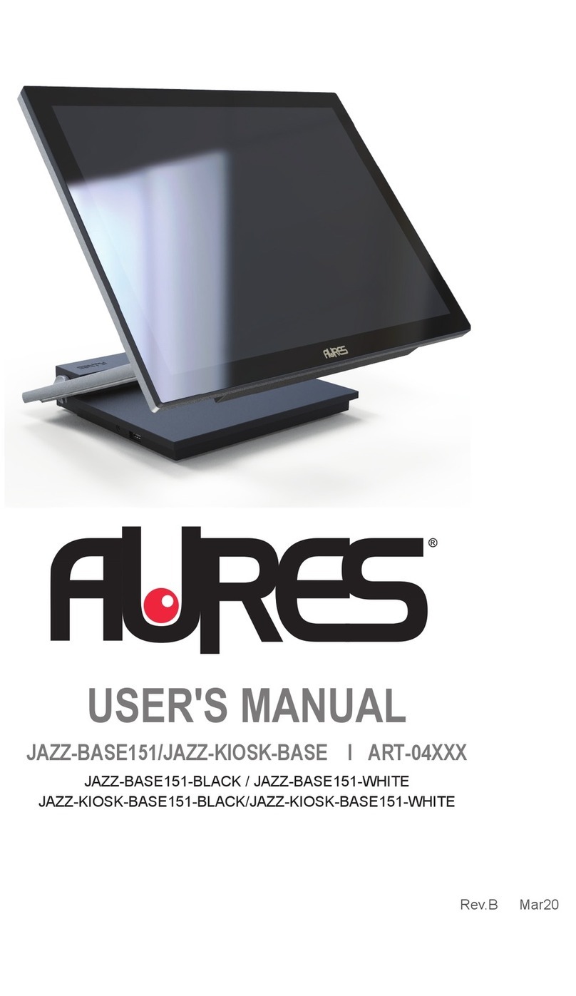 AURES JAZZ-BASE151 user manual