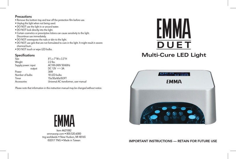 EMMA Beauty Duet instruction manual EMMA Beauty Duet instruction manual