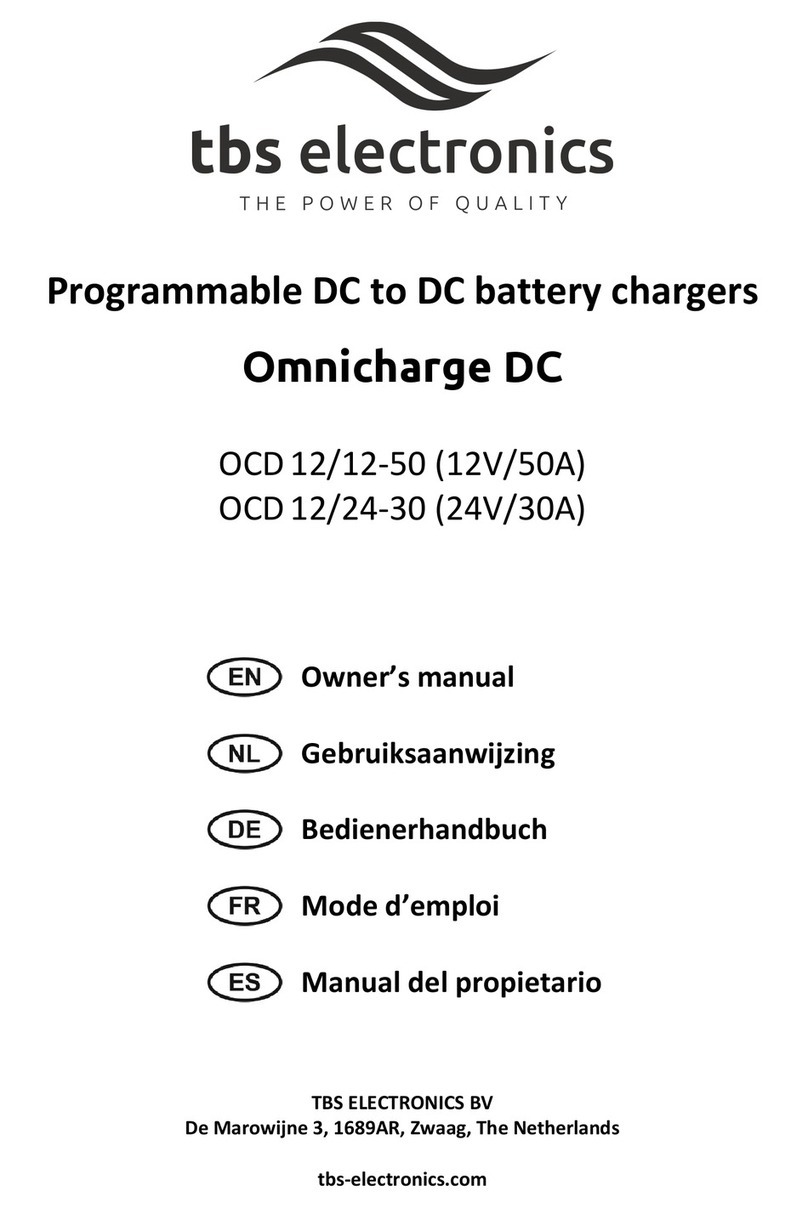 tbs electronics Omnicharge OCD12/12-50 owner's manual tbs electronics Omnicharge OCD12/12-50 owner's manual