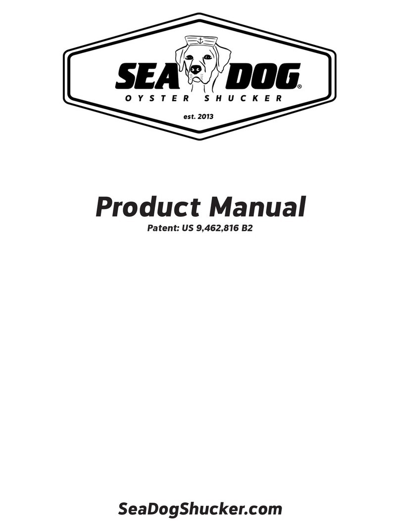 Sea-Dog Shucker product manual