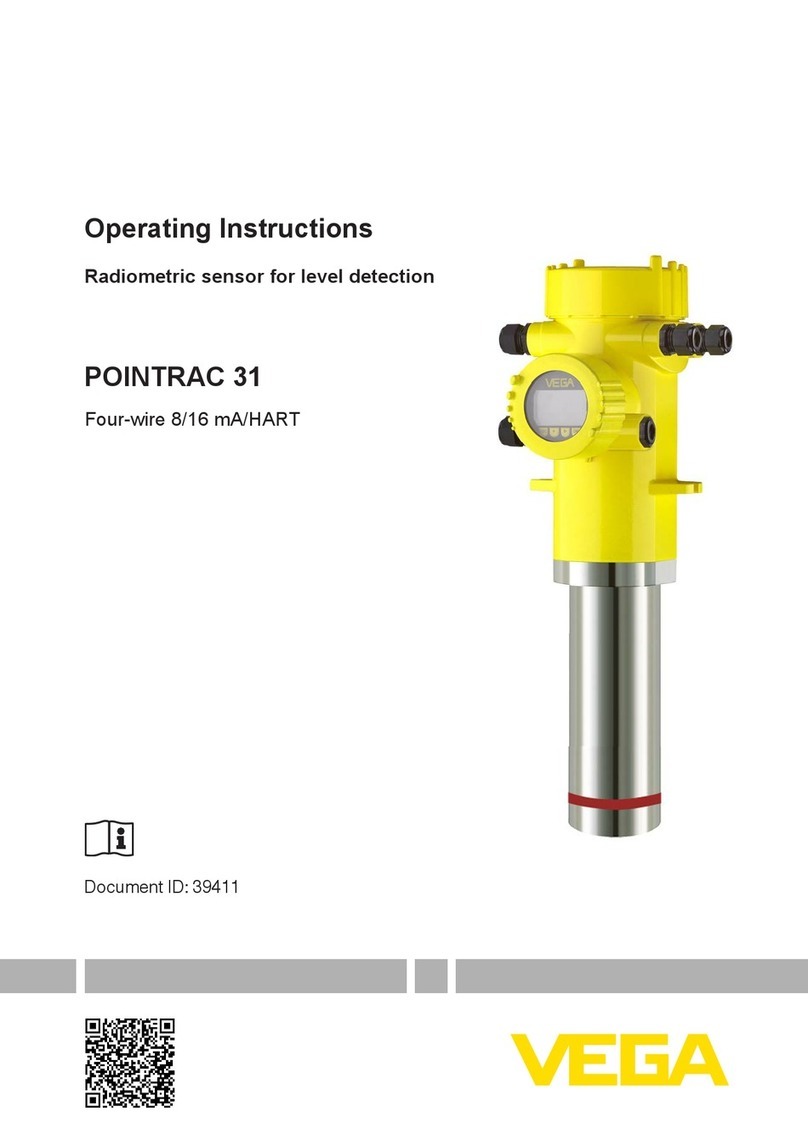 Vega POINTRAC 31 operating instructions