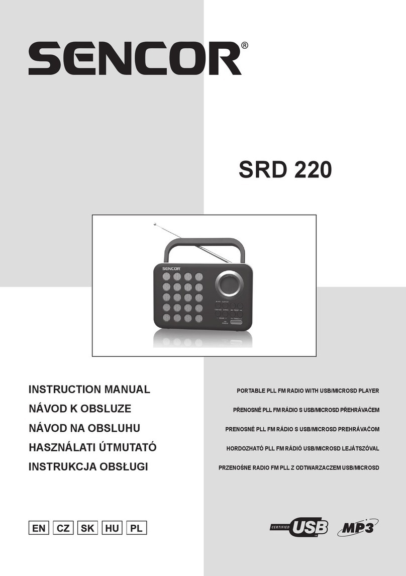 Sencor SRD 220 User manual
