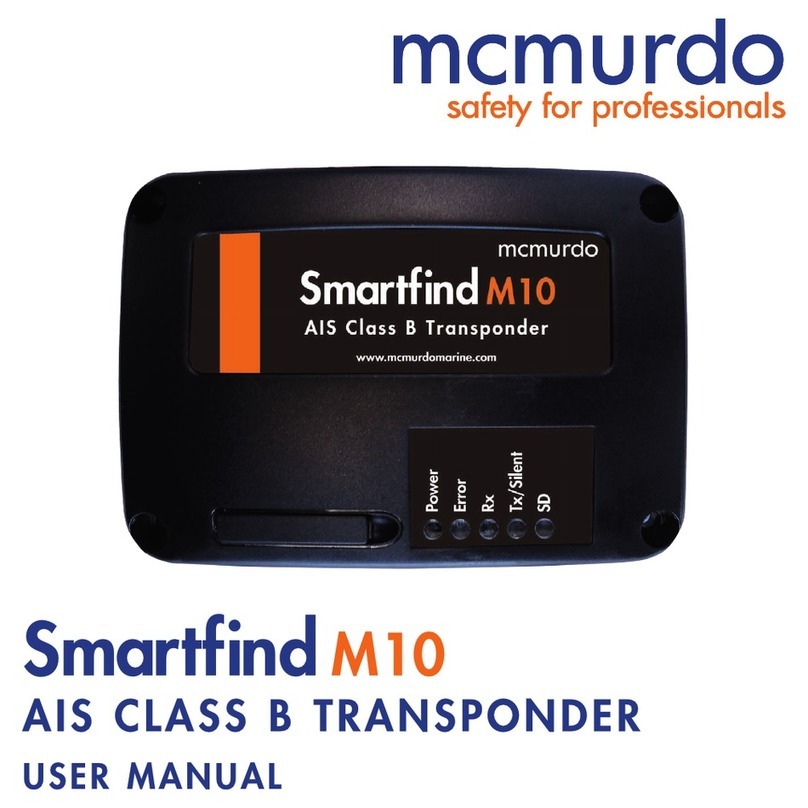 mcmurdo Smartfind M10 user manual mcmurdo Smartfind M10 user manual