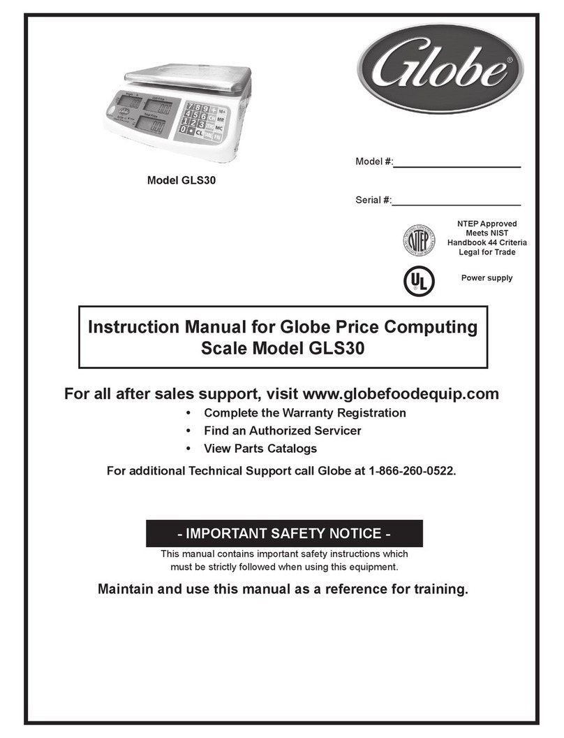 Globe GLS30 User manual