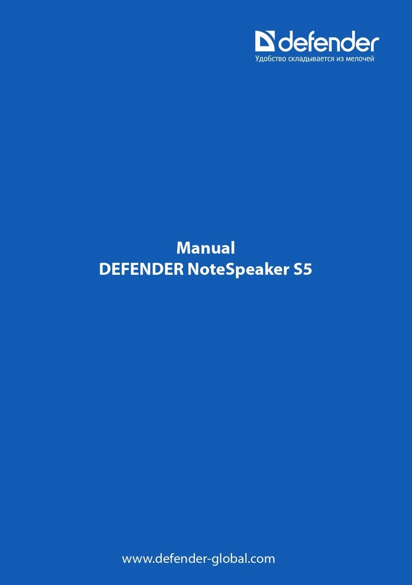 Defender NoteSpeaker S5 manual