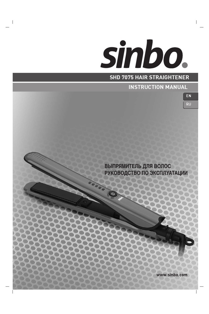 Sinbo SHD 7075 instruction manual Sinbo SHD 7075 instruction manual