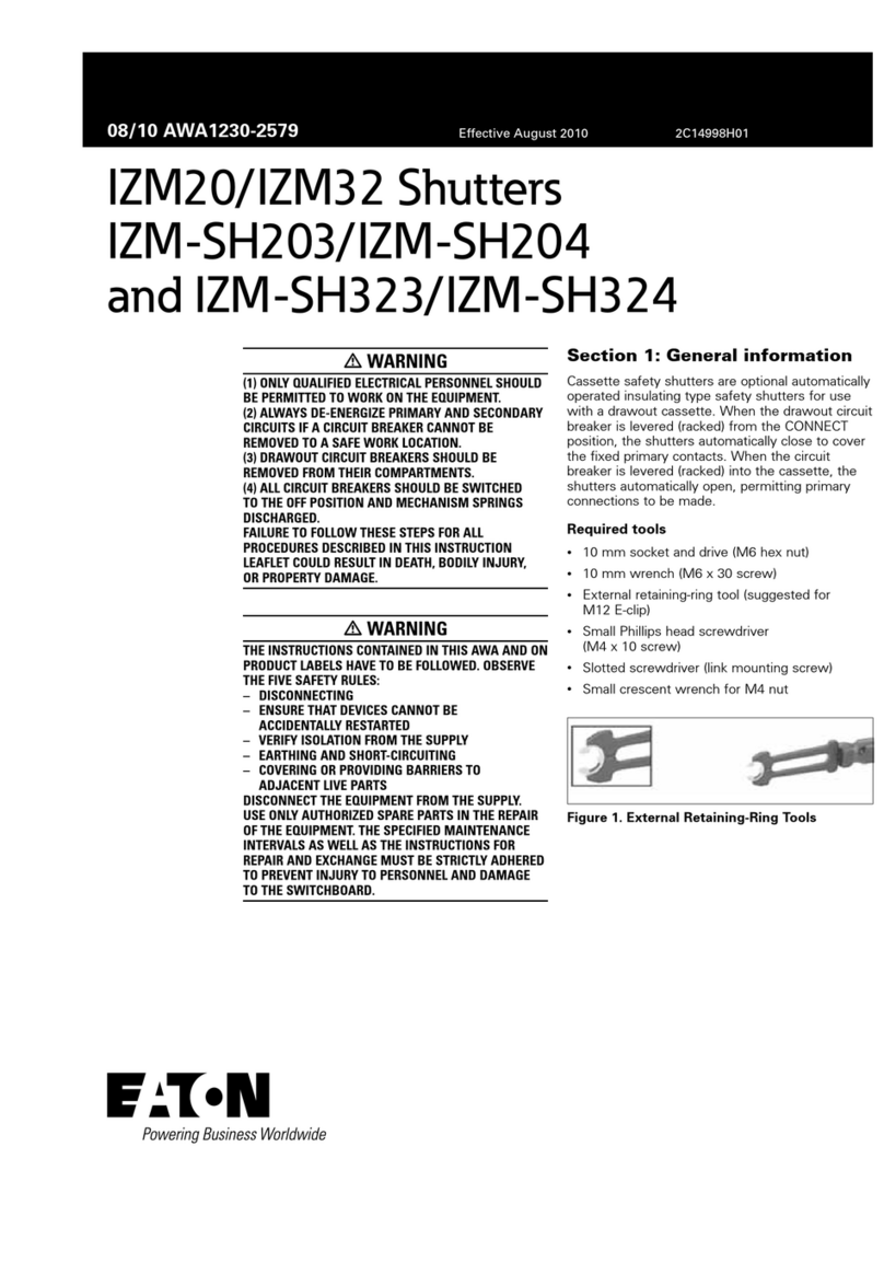 Eaton IZM20 manual